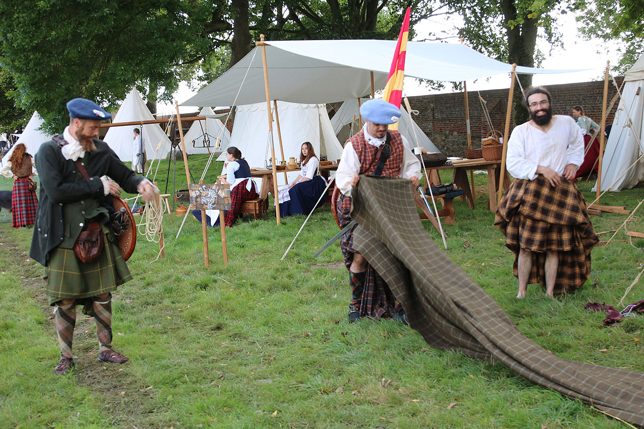 Scottish Days, Hougoumont (Waterloo)
